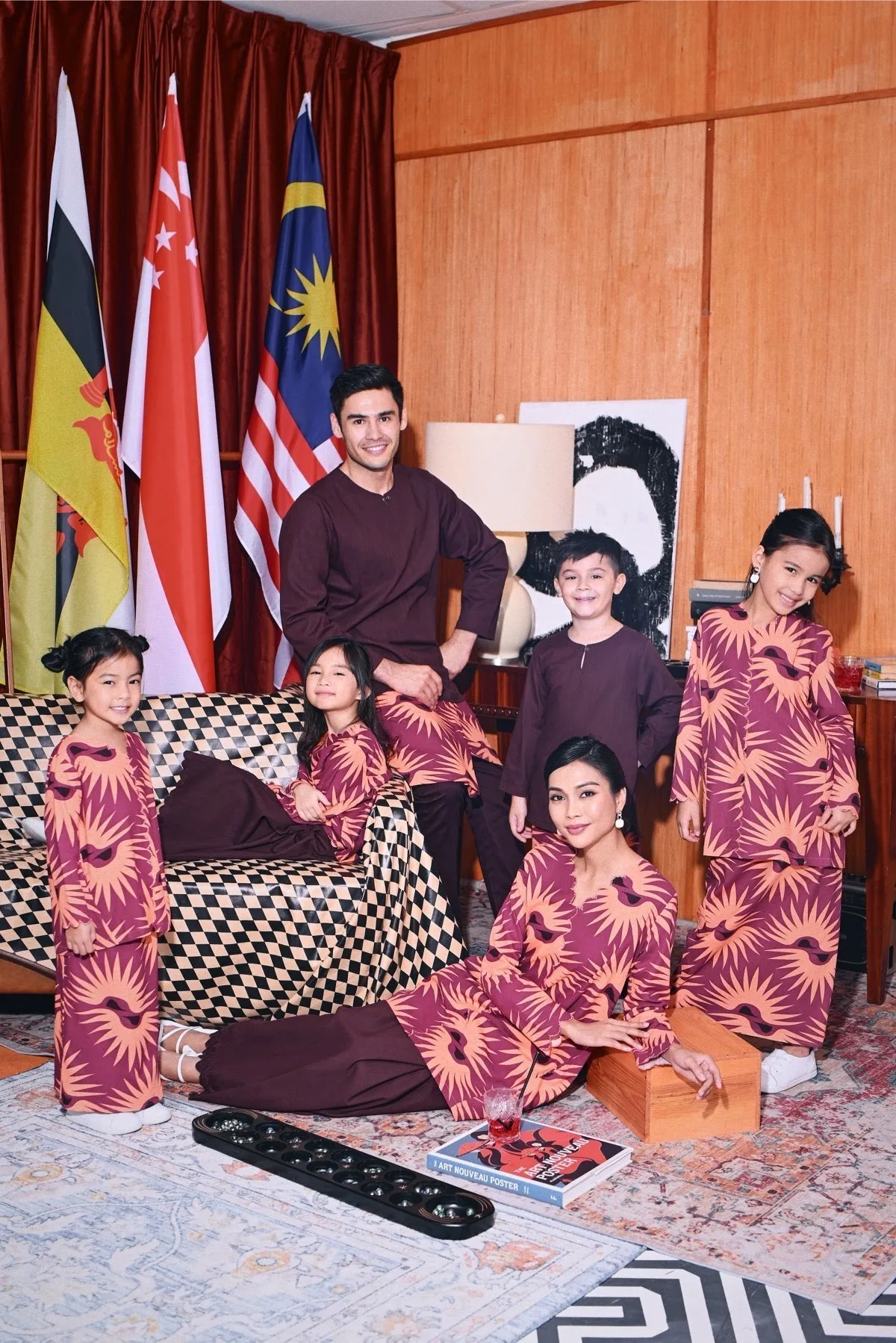 The Congkak Kurta - Mangosteen