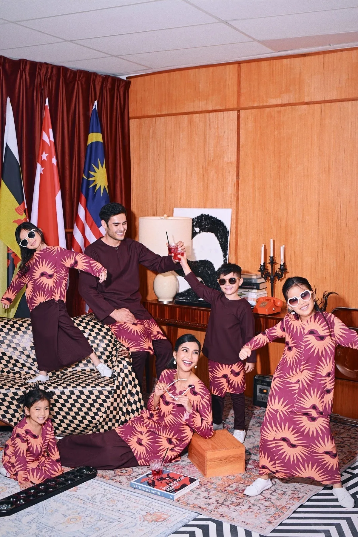The Congkak Kurta - Mangosteen