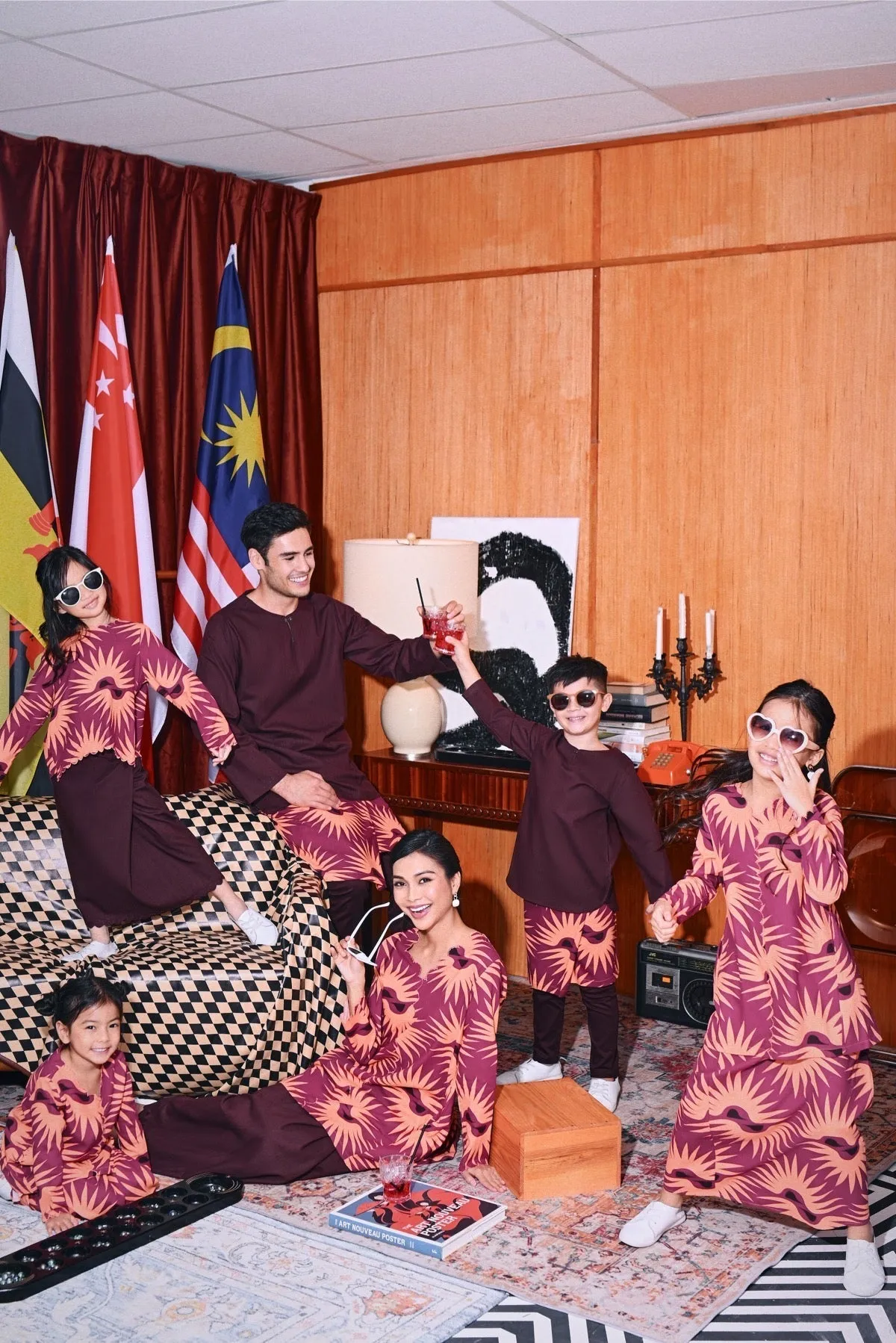 The Congkak Kurta - Mangosteen