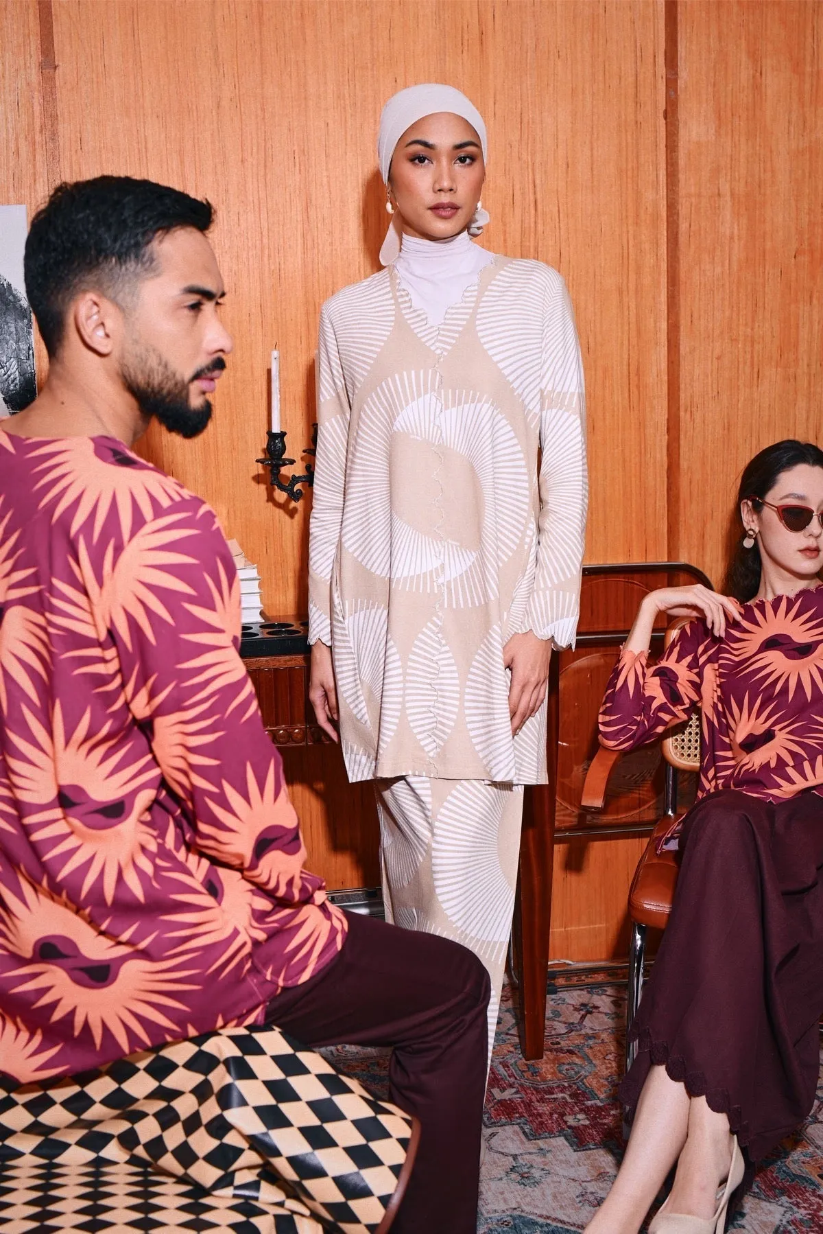 The Congkak Men Kurta - Edge