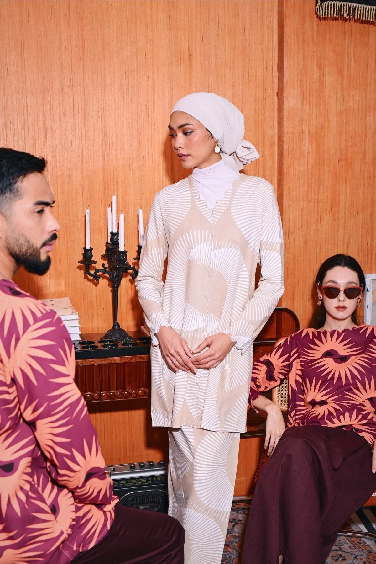 The Congkak Men Kurta - Edge