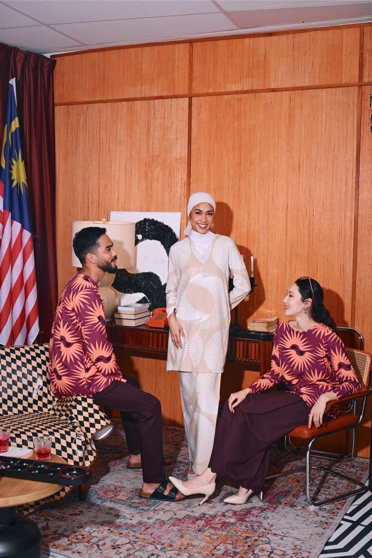 The Congkak Men Kurta - Edge