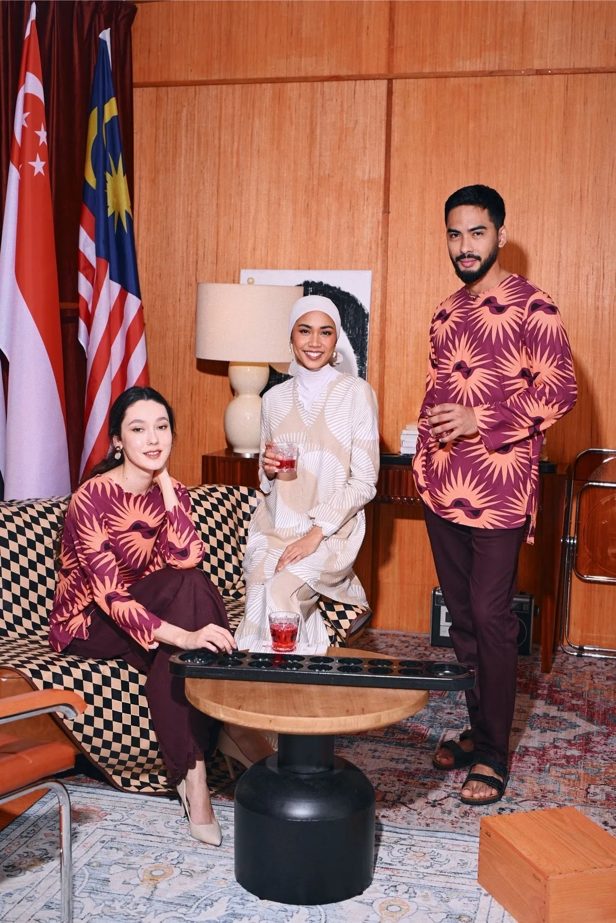 The Congkak Men Kurta - Edge