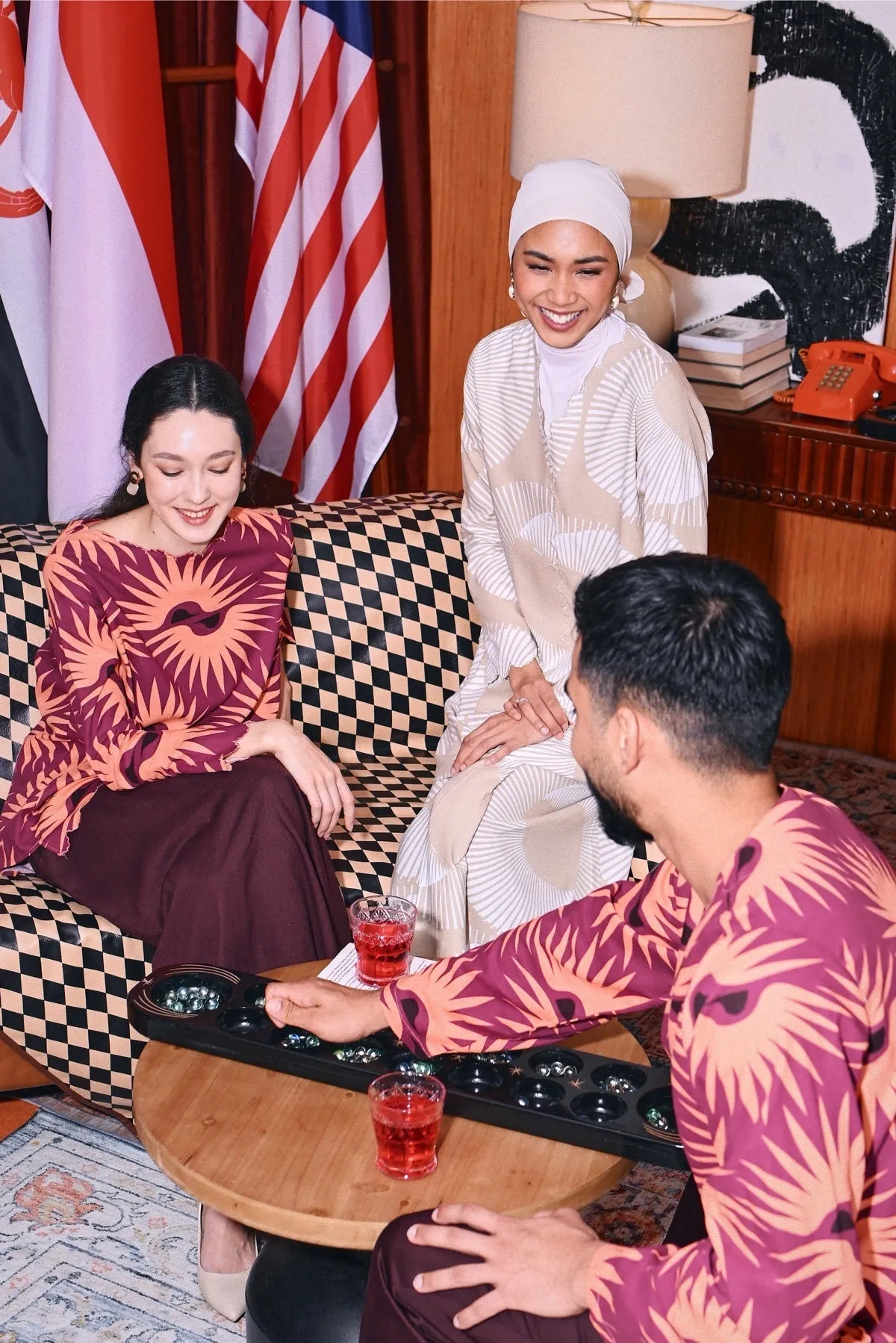 The Congkak Men Kurta - Edge