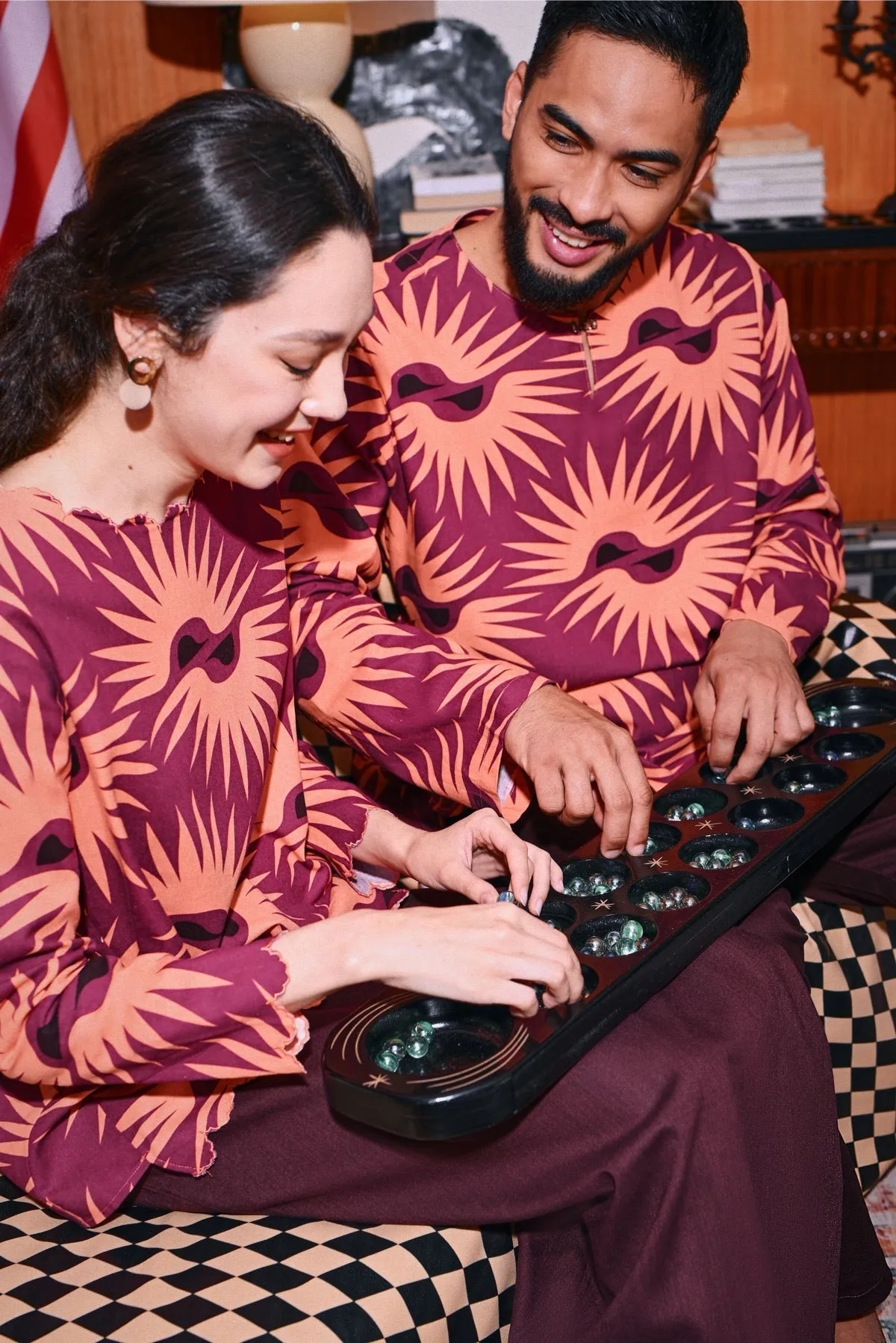 The Congkak Men Kurta - Edge