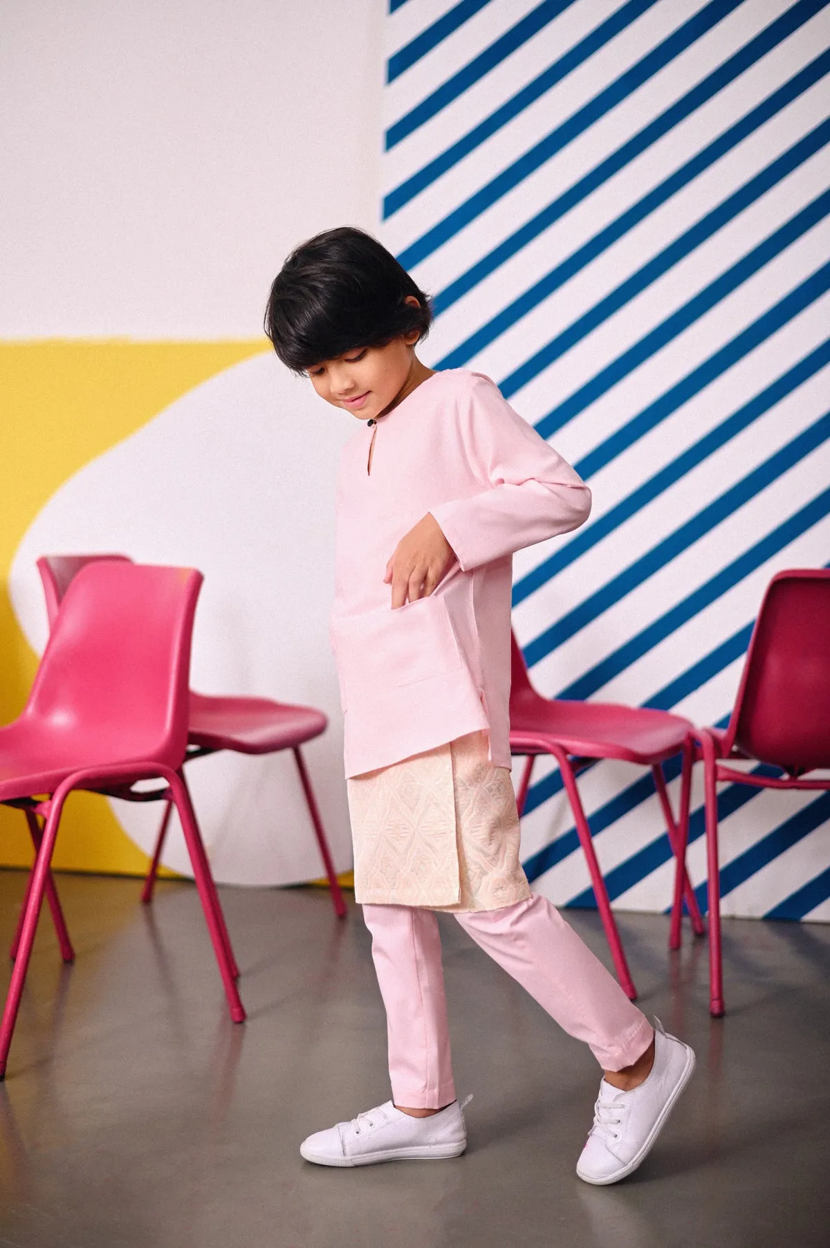 The Dulu Kita Kurta - Pink