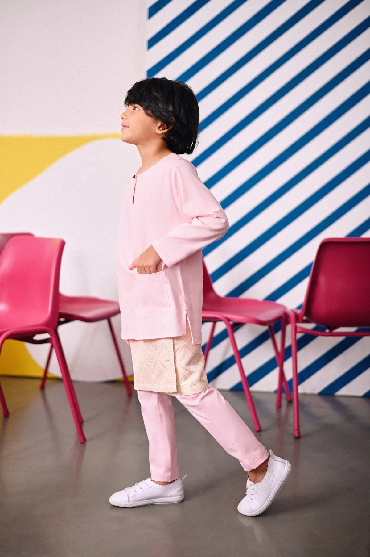 The Dulu Kita Kurta - Pink