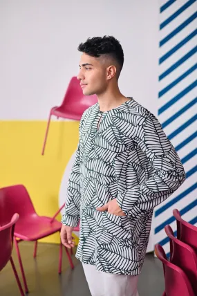 The Dulu Kita Men Kurta - Mimosa