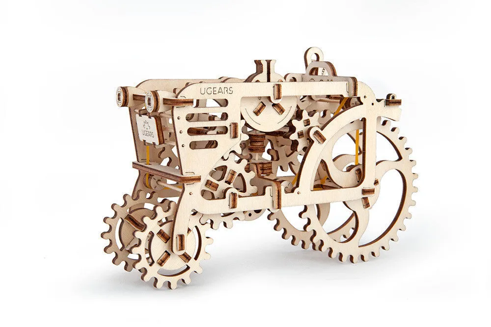 Ugears Tractor ★Mechanical 3D Puzzle Kit Model Toys Gift Present Birthday Xmas Christmas Kids Adults