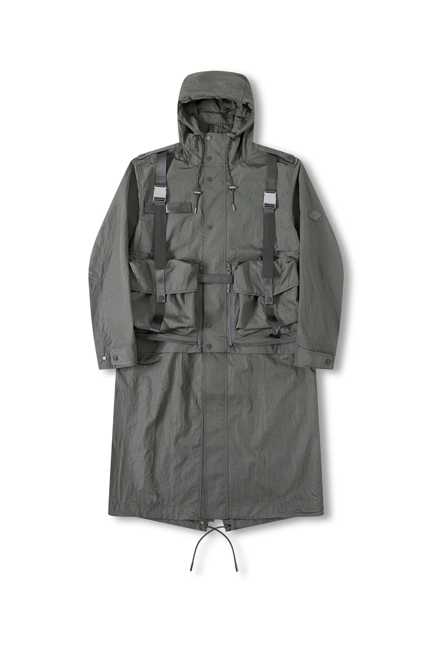 UNISEX 5-IN-1 DETACHABLE PARKA