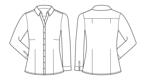 WOMENS HUDSON LONG SLEEVE SHIRT 40310
