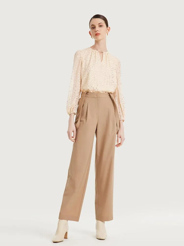 Worsted Woolen Bib Pants