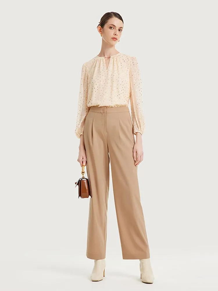 Worsted Woolen Bib Pants