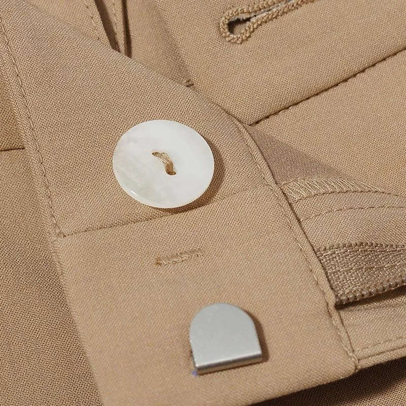 Worsted Woolen Bib Pants